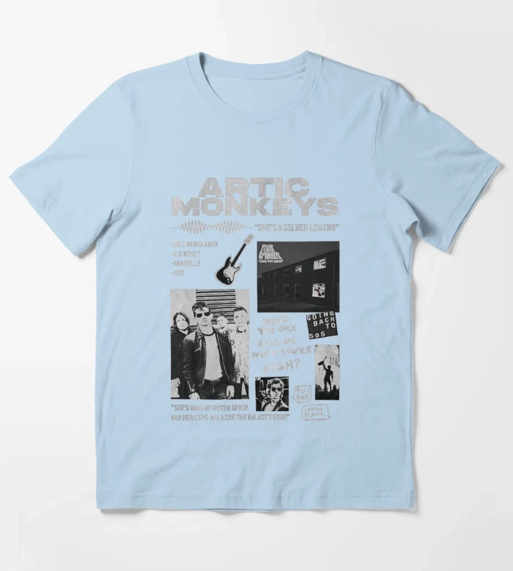 Silver Lining T-Shirt Sky Blue