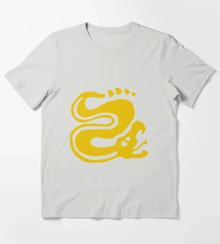 Silver Snakes T-Shirt Light Grey