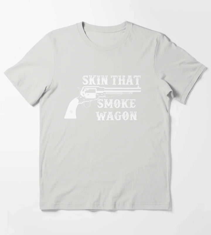 Skin That Smoke Wagon T-Shirt Light Grey