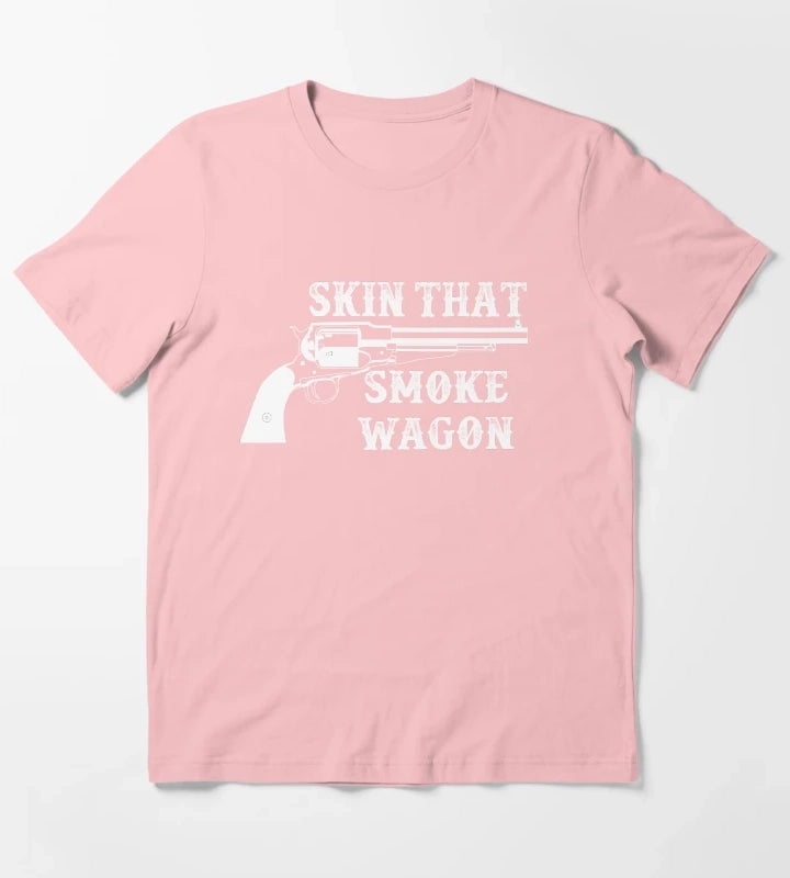 Skin That Smoke Wagon T-Shirt Dark Grey