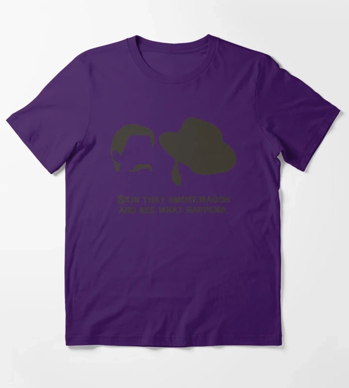 Skin that smokewagon T-Shirt Purple