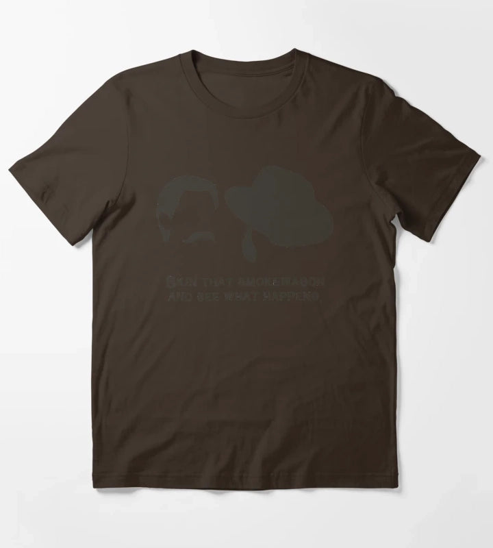 Skin that smokewagon T-Shirt Brown