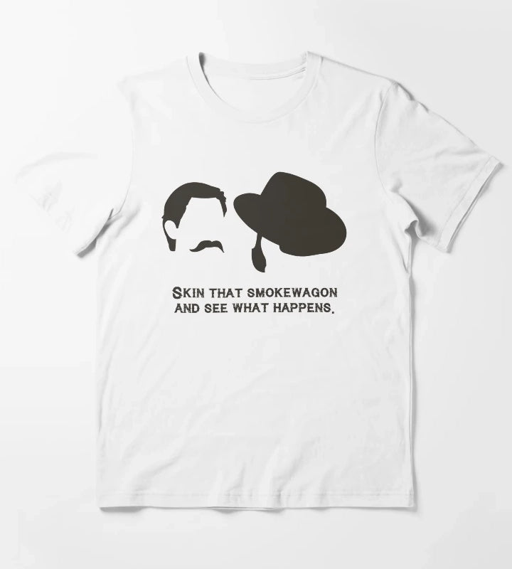 Skin that smokewagon T-Shirt White