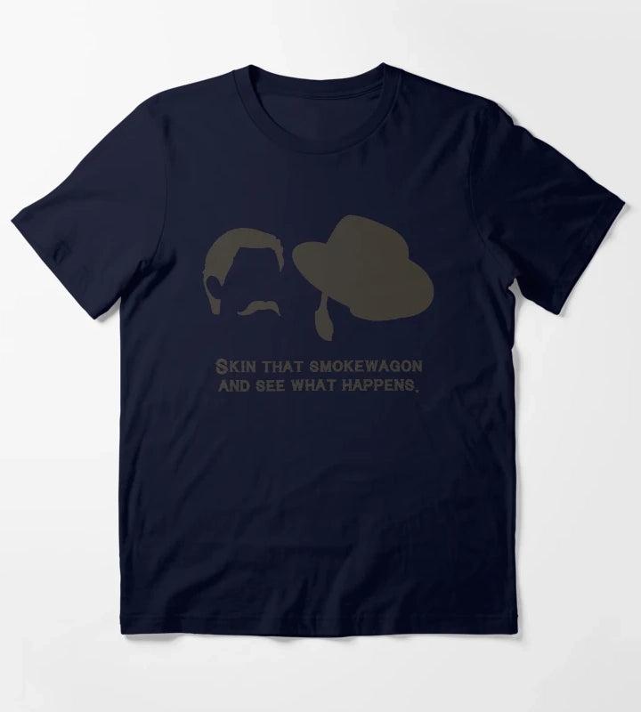 Skin that smokewagon T-Shirt Navy