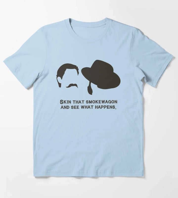 Skin that smokewagon T-Shirt Sky Blue