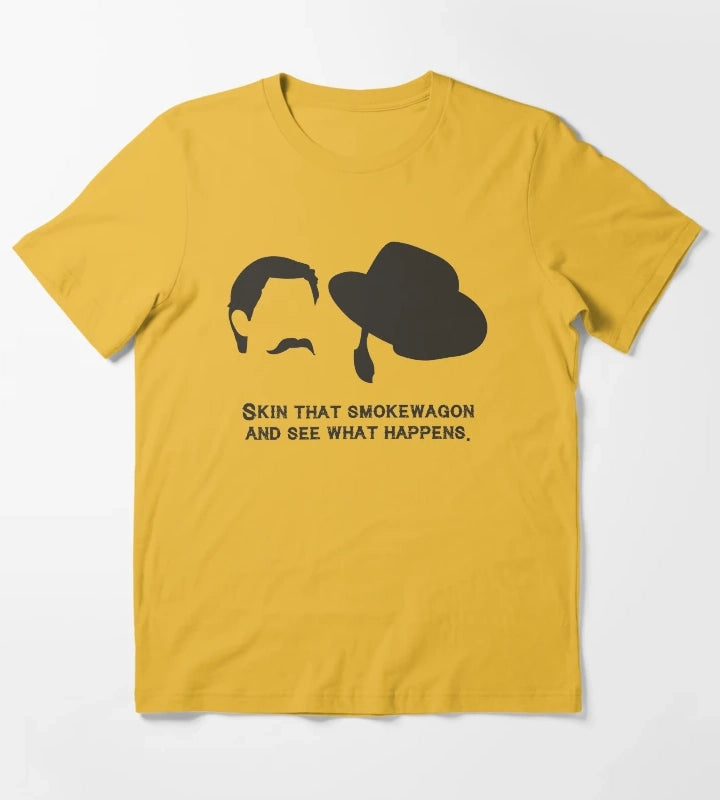 Skin that smokewagon T-Shirt Yellow