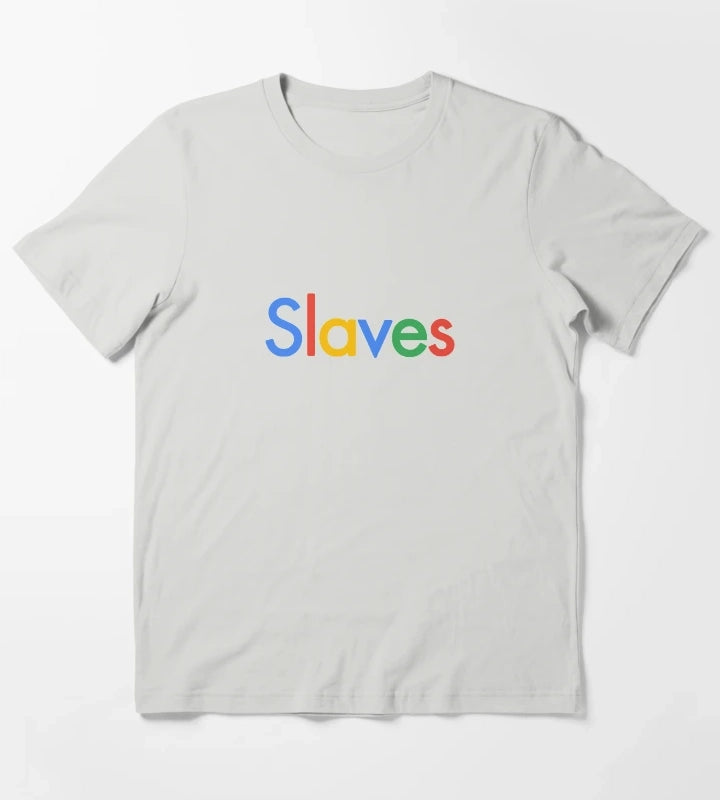 Slaves band search engine tee T-Shirt Light Grey