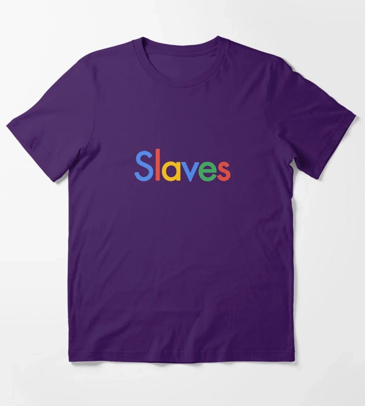Slaves band search engine tee T-Shirt Purple