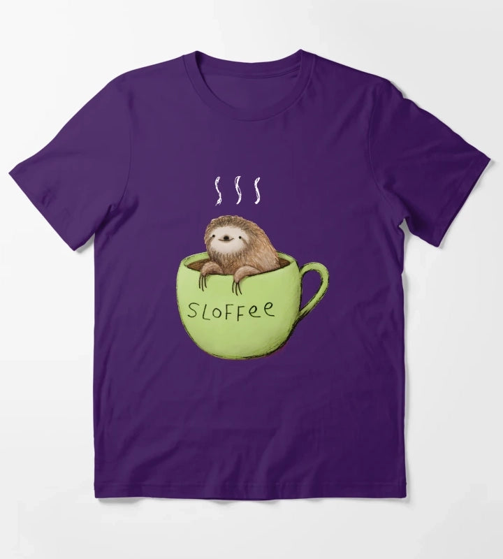 Sloffee T-Shirt Purple