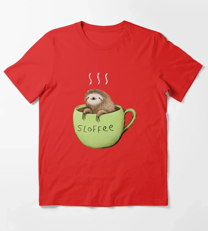 Sloffee T-Shirt Red