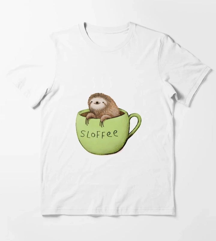Sloffee T-Shirt White
