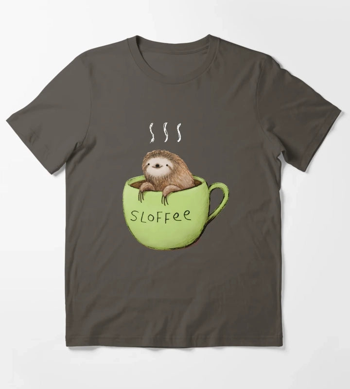 Sloffee T-Shirt Dark Grey