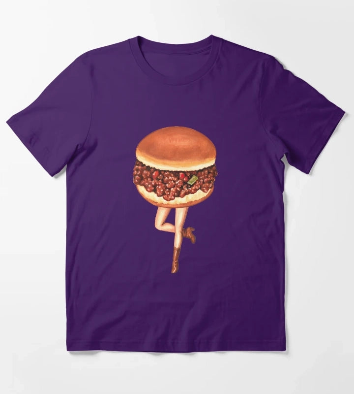 Sloppy Joe PinUp T-Shirt Purple