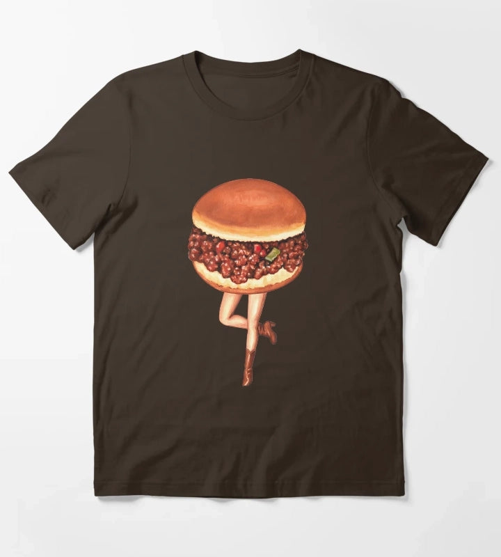 Sloppy Joe PinUp T-Shirt Brown