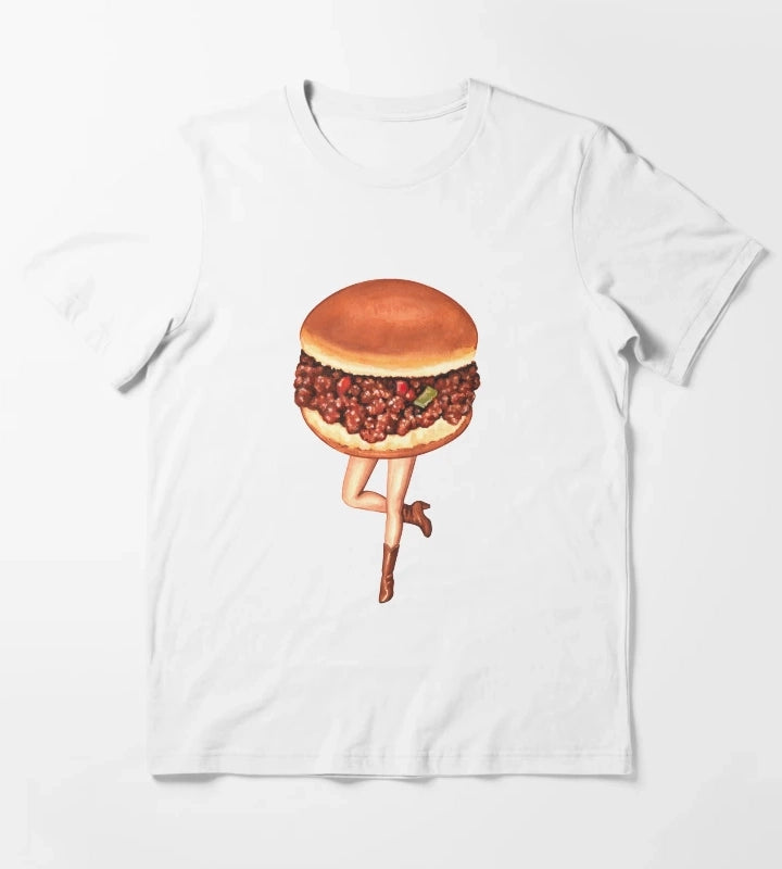 Sloppy Joe PinUp T-Shirt White
