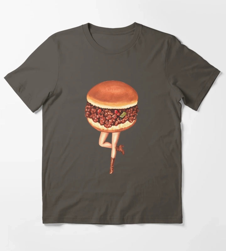 Sloppy Joe PinUp T-Shirt Dark Grey
