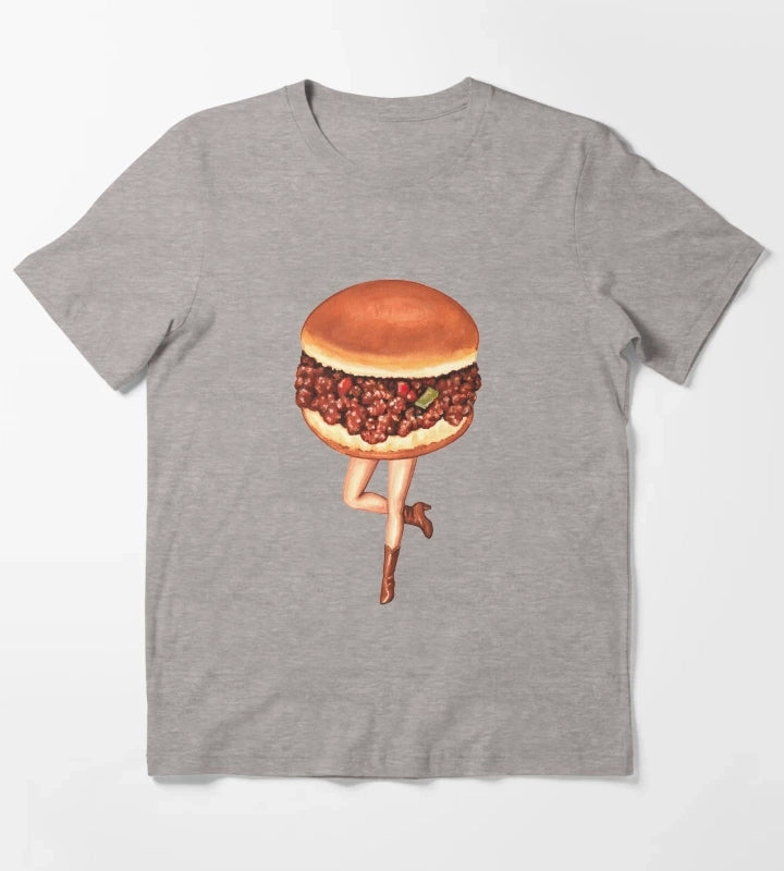 Sloppy Joe PinUp T-Shirt Heather Grey