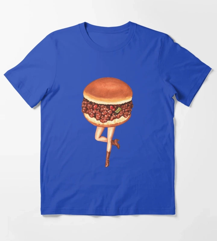 Sloppy Joe PinUp T-Shirt Blue