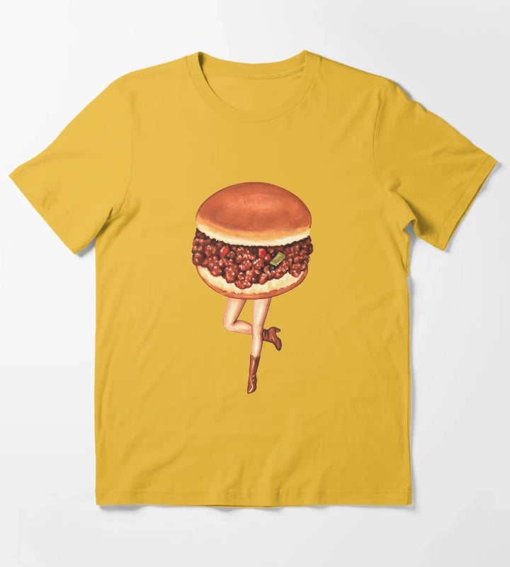 Sloppy Joe PinUp T-Shirt Yellow