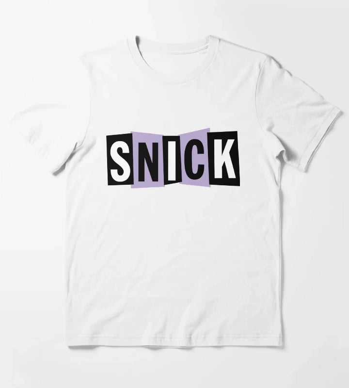 Snick Logo T-Shirt White