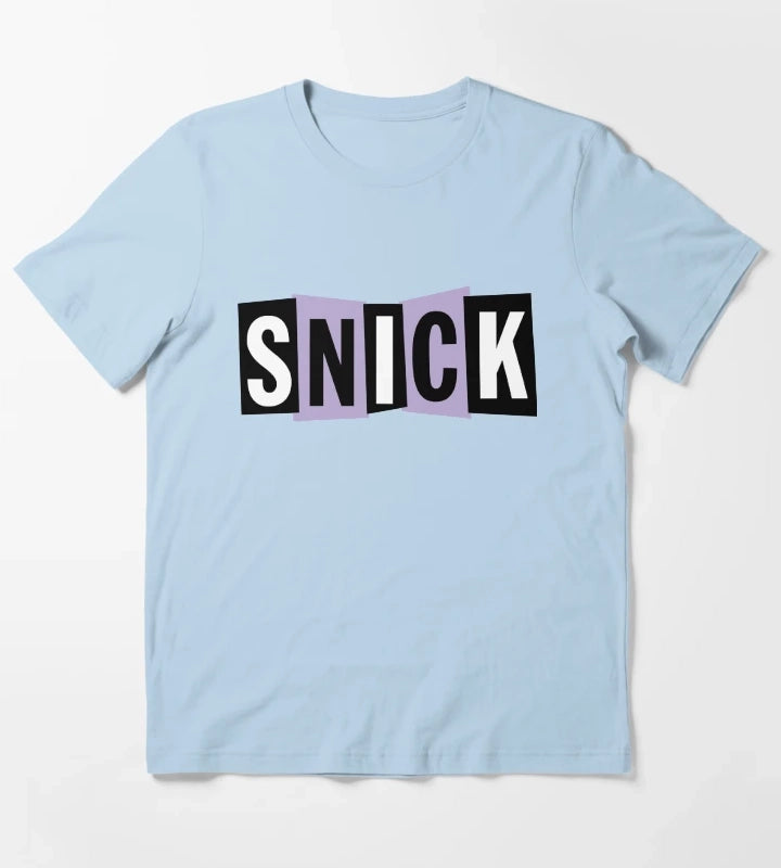 Snick Logo T-Shirt Sky Blue