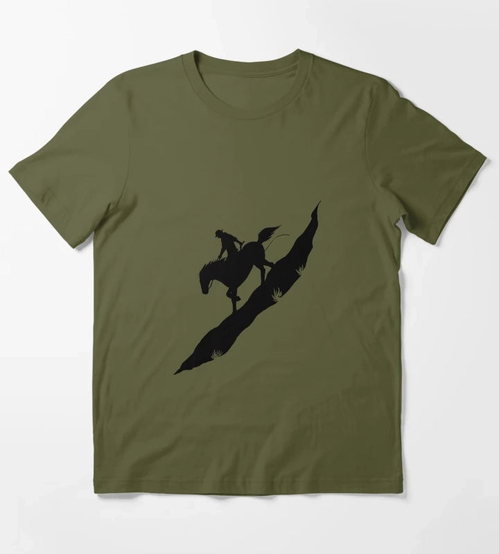 Snowy River T-Shirt Olive Green