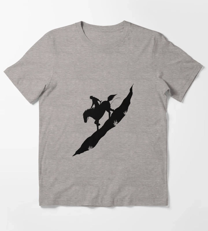 Snowy River T-Shirt Heather Grey