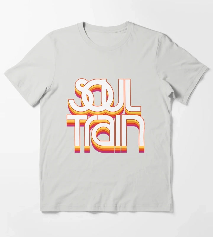Soul Train TShirt T-Shirt Light Grey