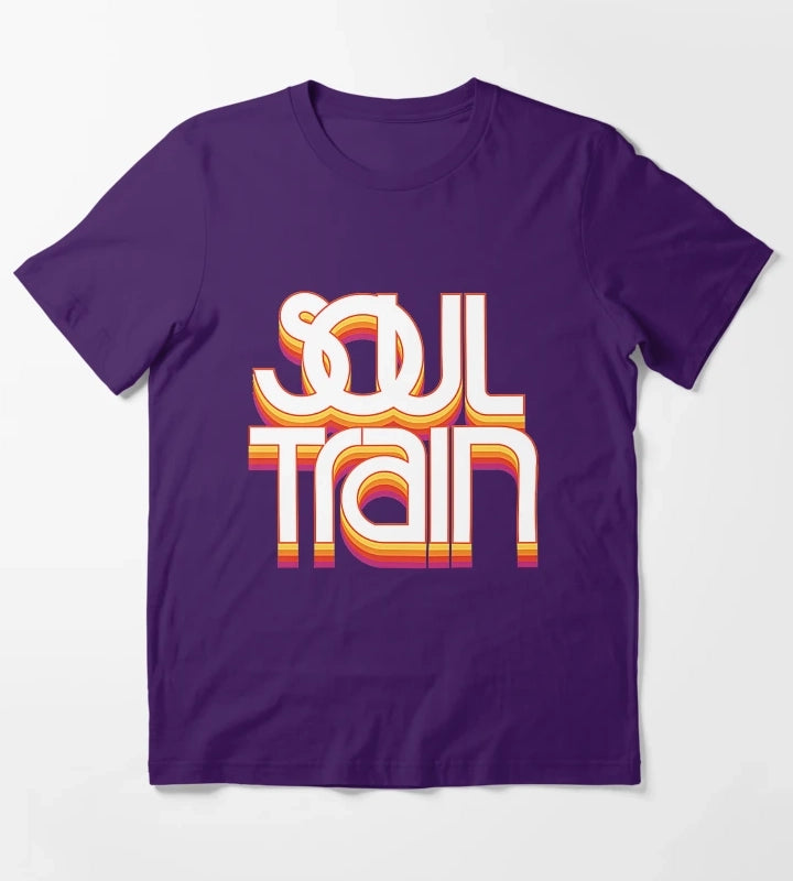 Soul Train TShirt T-Shirt Purple