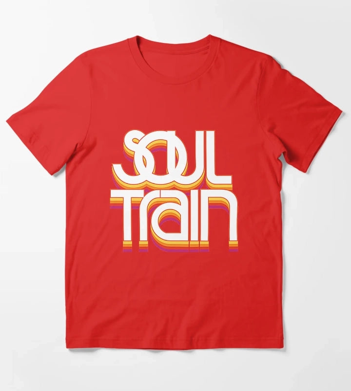 Soul Train TShirt T-Shirt Red