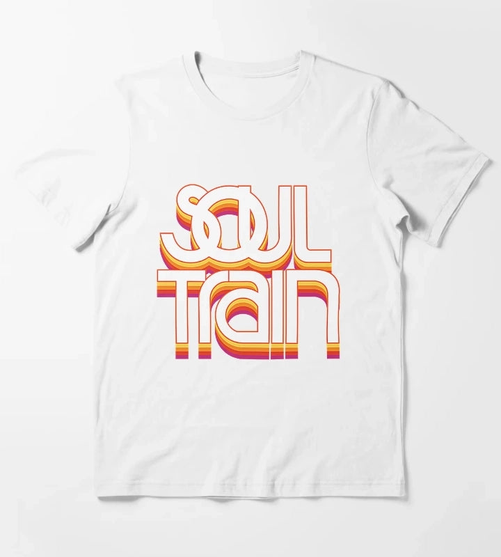 Soul Train TShirt T-Shirt White