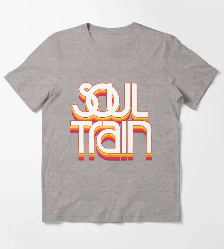 Soul Train TShirt T-Shirt Heather Grey