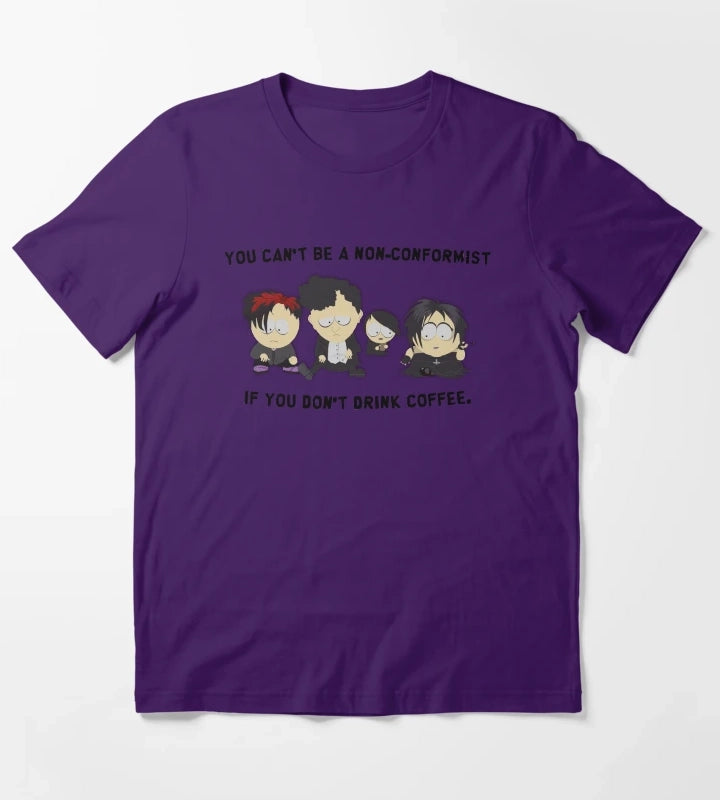 South Park Goth Kids T-Shirt Purple