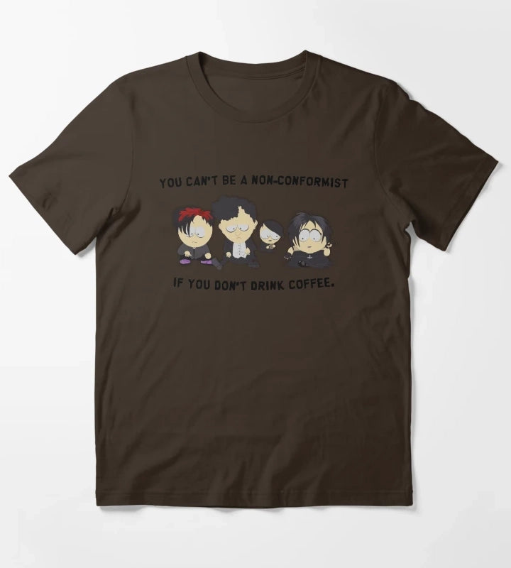 South Park Goth Kids T-Shirt Brown