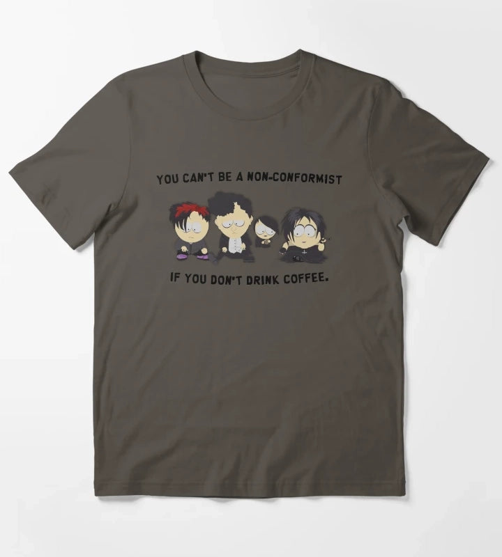 South Park Goth Kids T-Shirt Dark Grey