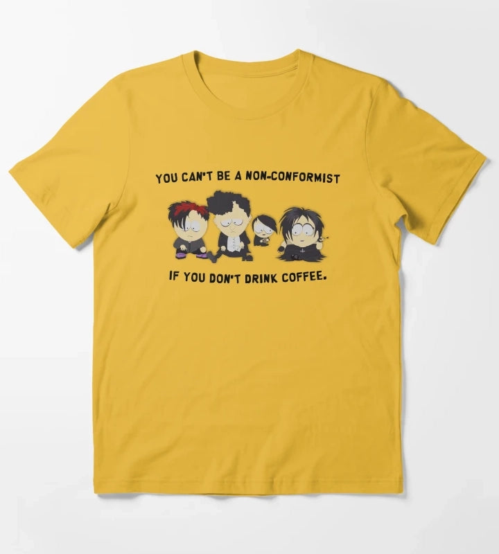 South Park Goth Kids T-Shirt Yellow