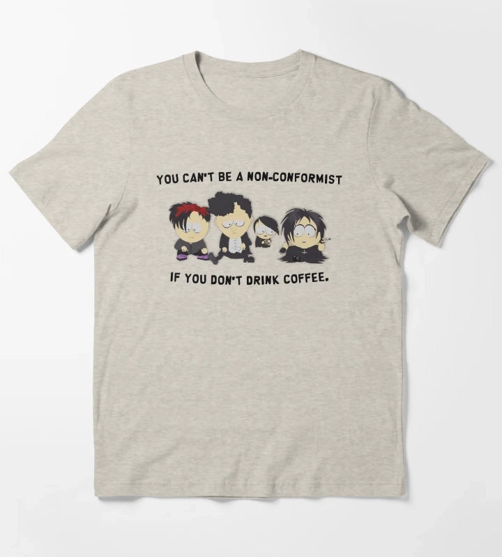 South Park Goth Kids T-Shirt Cream