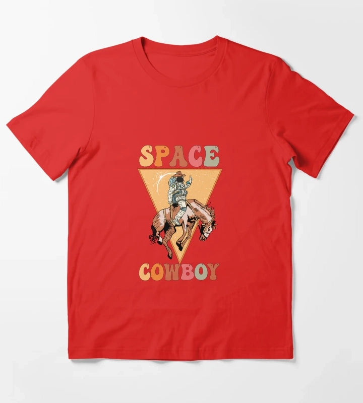 Space Cowboy T-Shirt Red