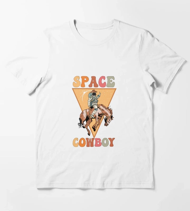 Space Cowboy T-Shirt White