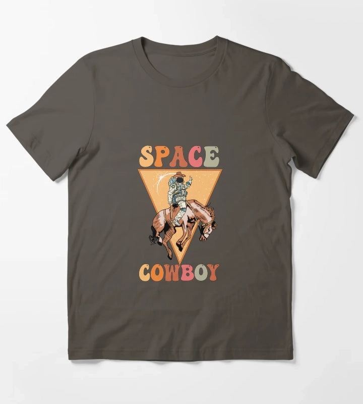 Space Cowboy T-Shirt Dark Grey