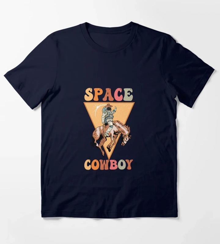 Space Cowboy T-Shirt Navy