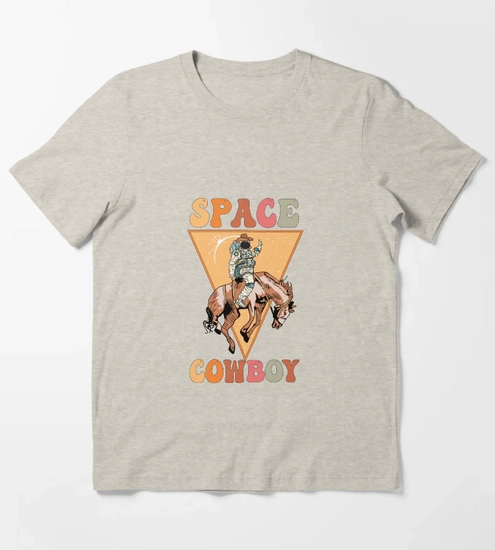 Space Cowboy T-Shirt Cream