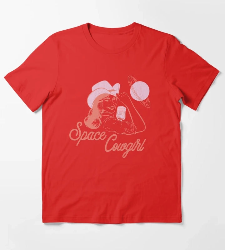 Space Cowgirl T-Shirt Red