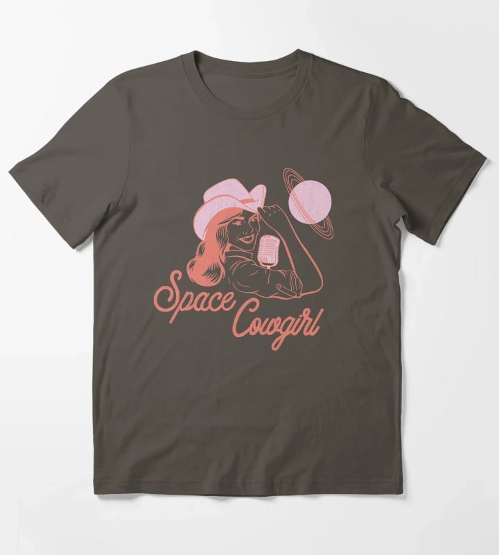 Space Cowgirl T-Shirt Dark Grey