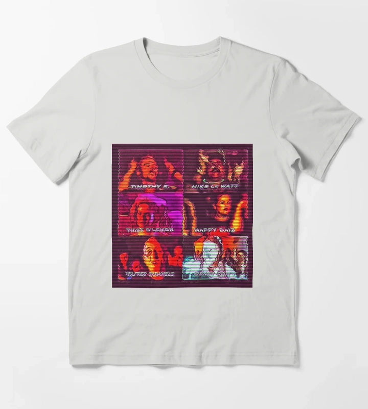 Spaced Clubbing T-Shirt Light Grey