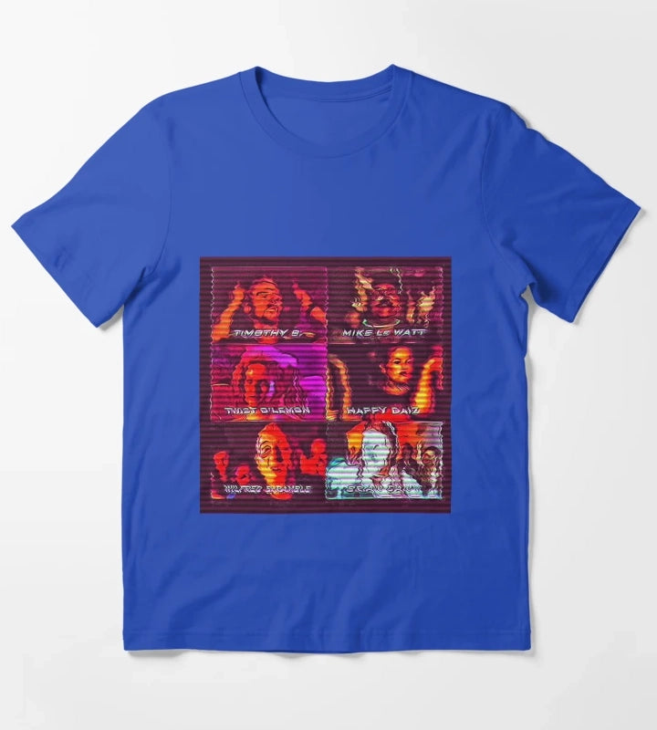 Spaced Clubbing T-Shirt Blue