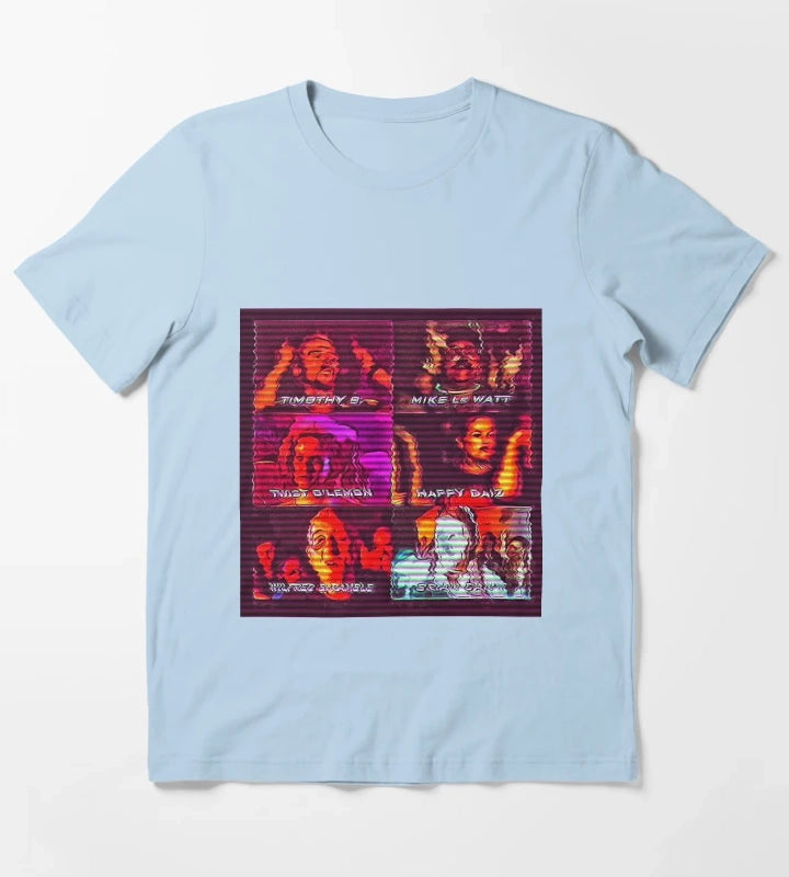 Spaced Clubbing T-Shirt Sky Blue