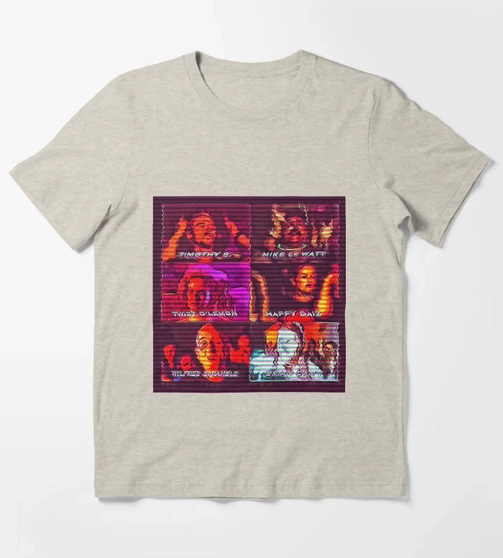Spaced Clubbing T-Shirt Cream