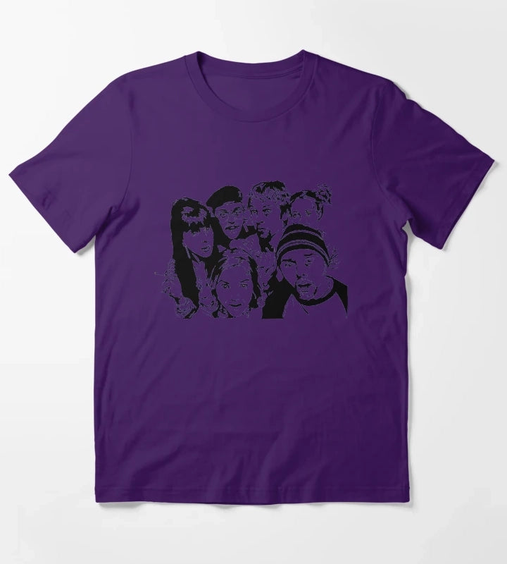 Spaced T-Shirt Purple