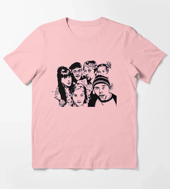 Spaced T-Shirt Dark Grey
